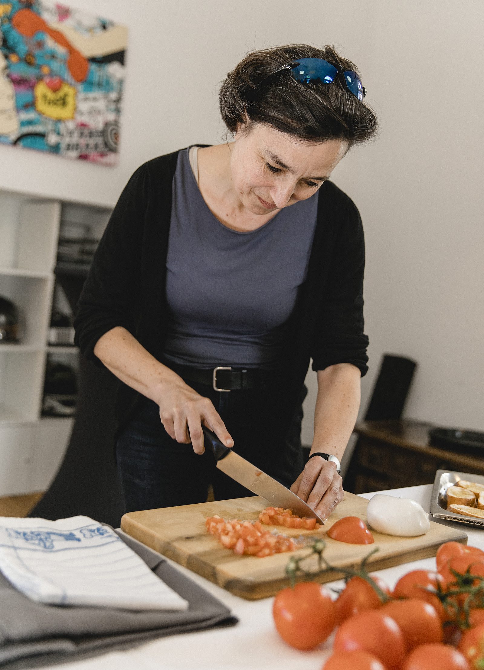 Das Catering-Team von Loft 18 bei der Zubereitung vor Ort